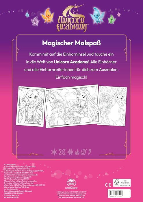 Unicorn Academy – Mein Malbuch (Unicorn Academy – Activity, Band 3