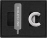 Moleskine Pin for Notebook or Planner Letter C, Letter Pin, Customize The Elastic Closure, Special Customized Gift, Color Silver