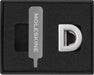Moleskine Pin for Notebook or Planner Letter D, Letter Pin, Customize The Elastic Closure, Special Customized Gift, Color Silver