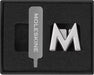 Moleskine Pin for Notebook or Planner Letter M, Letter Pin, Customize The Elastic Closure, Special Customized Gift, Color Silver