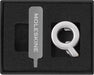 Moleskine Pin for Notebook or Planner Letter Q, Letter Pin, Customize The Elastic Closure, Special Customized Gift, Color Silver