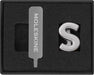 Moleskine Pin for Notebook or Planner Letter S, Letter Pin, Customize The Elastic Closure, Special Customized Gift, Color Silver
