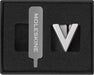 Moleskine Pin for Notebook or Planner Letter V, Letter Pin, Customize The Elastic Closure, Special Customized Gift, Color Silver