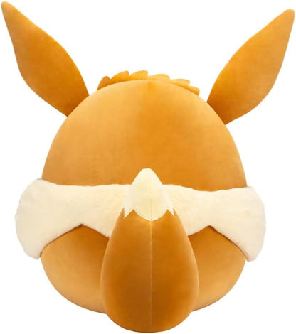 Squishmallows Original Pokémon 10-Inch Eevee - Add Eevee to your Squad, Ultrasoft Stuffed Animal Medium Plush, Official Kelly Toy Plush