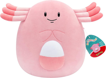 Squishmallows Original Pokémon 10-Inch Chansey - Add Chansey to your Squad, Ultrasoft Stuffed Animal Medium Plush, Official Kelly Toy Plush