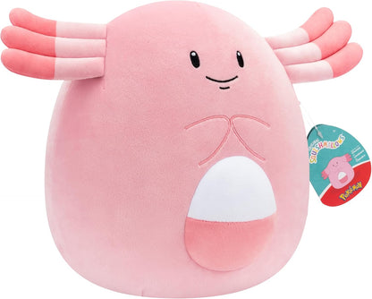 Squishmallows Original Pokémon 10-Inch Chansey - Add Chansey to your Squad, Ultrasoft Stuffed Animal Medium Plush, Official Kelly Toy Plush