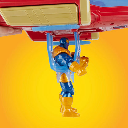 Hasbro Marvel Avengers Epic Hero Series Iron Man Repulsor Blast Battle Jet 10-cm Iron-Man Action Figure 2-Pack & Gear