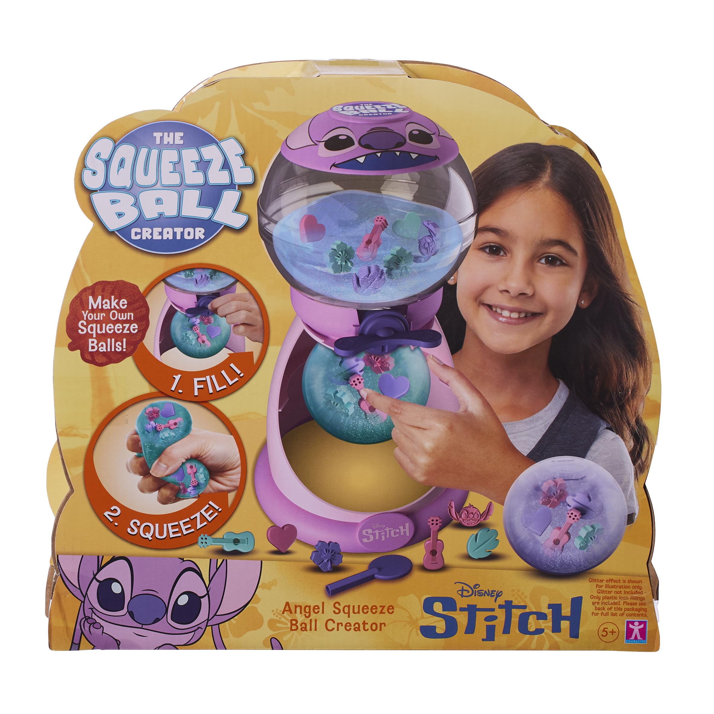 The Squeezeball Creator Disney Stitch Make your own reusable squeezeballs with Disney Stitch themed add ins Offical Disney Stitch merchandise