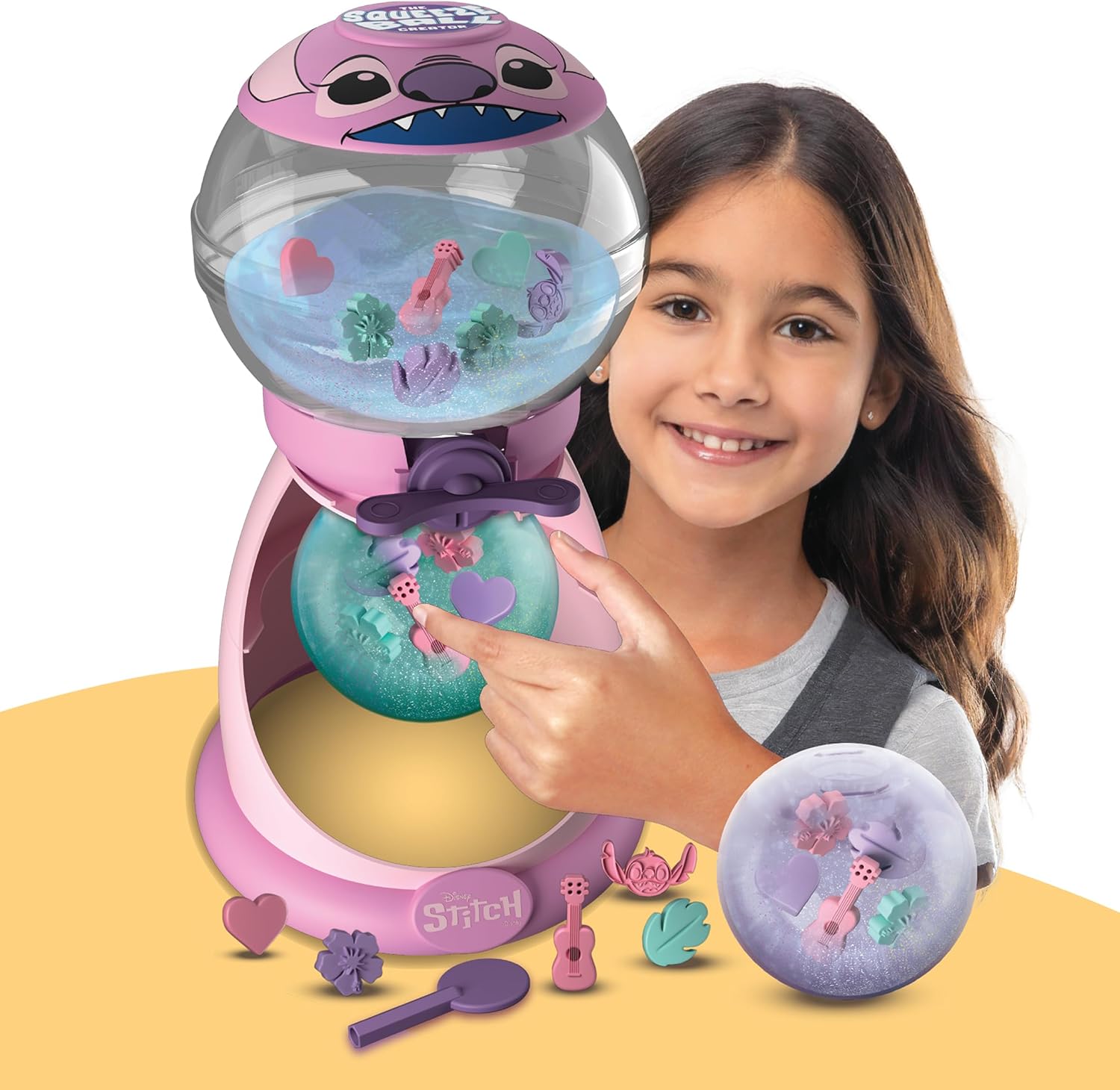 The Squeezeball Creator Disney Stitch Make your own reusable squeezeballs with Disney Stitch themed add ins Offical Disney Stitch merchandise