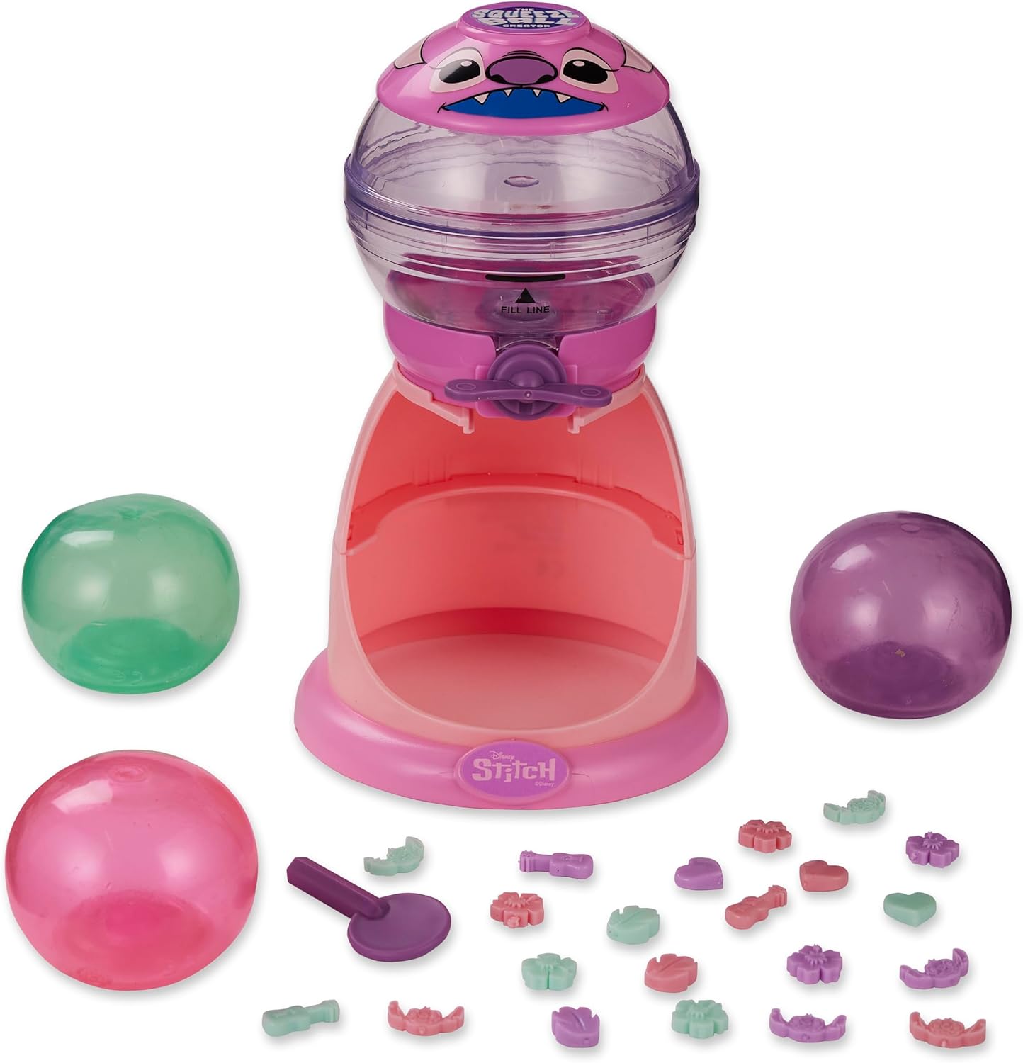 The Squeezeball Creator Disney Stitch Make your own reusable squeezeballs with Disney Stitch themed add ins Offical Disney Stitch merchandise