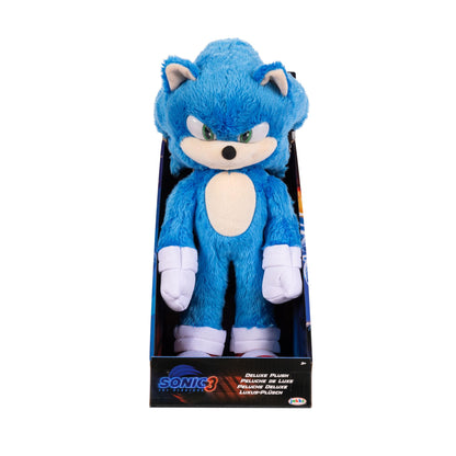 Keptfeet Sonic 3 Movie- 13" Deluxe Plush - Sonic