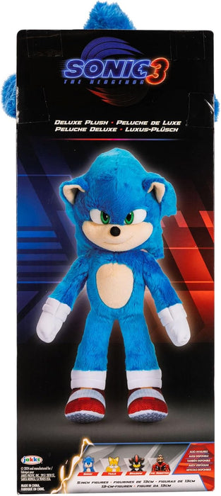 Keptfeet Sonic 3 Movie- 13" Deluxe Plush - Sonic