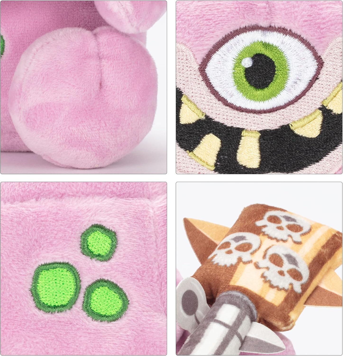 Warhammer Grenade Nurgling, Collectable Plush Toy for Teens and Adults, Soft Squeezable Blight Grenade Monster, Premium Details, Official Warhammer 40,000 Licensed, Ages 12+