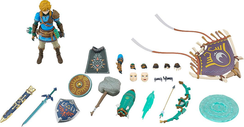 Good Smile Company The Legend of Zelda: Tears of The Kingdom – Link (DX Edition) Figma Action Figure