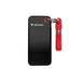 Verbatim Pocket SSD 2 TB USB Tipo-C 3.2 Gen 2 (3.1 Gen 2) Nero, Rosso