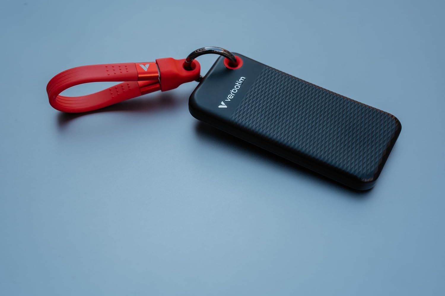 Verbatim Pocket SSD 2 TB USB Tipo-C 3.2 Gen 2 (3.1 Gen 2) Nero, Rosso