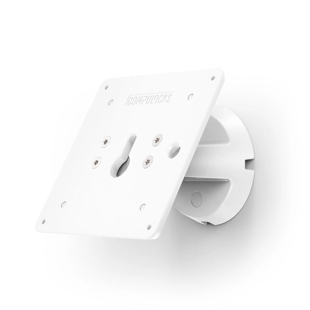 Compulocks Bow Tilt VESA Wall Mount for Screens up to 27 Inches - White