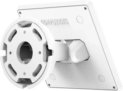 Compulocks Bow Tilt VESA Wall Mount for Screens up to 27 Inches - White