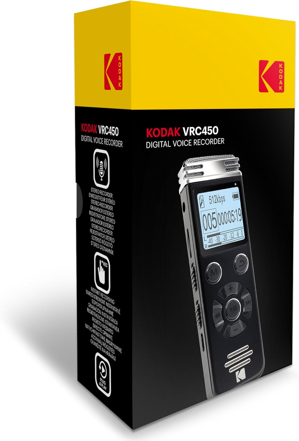 Kodak - Vrc450 Digital Voice Recorder