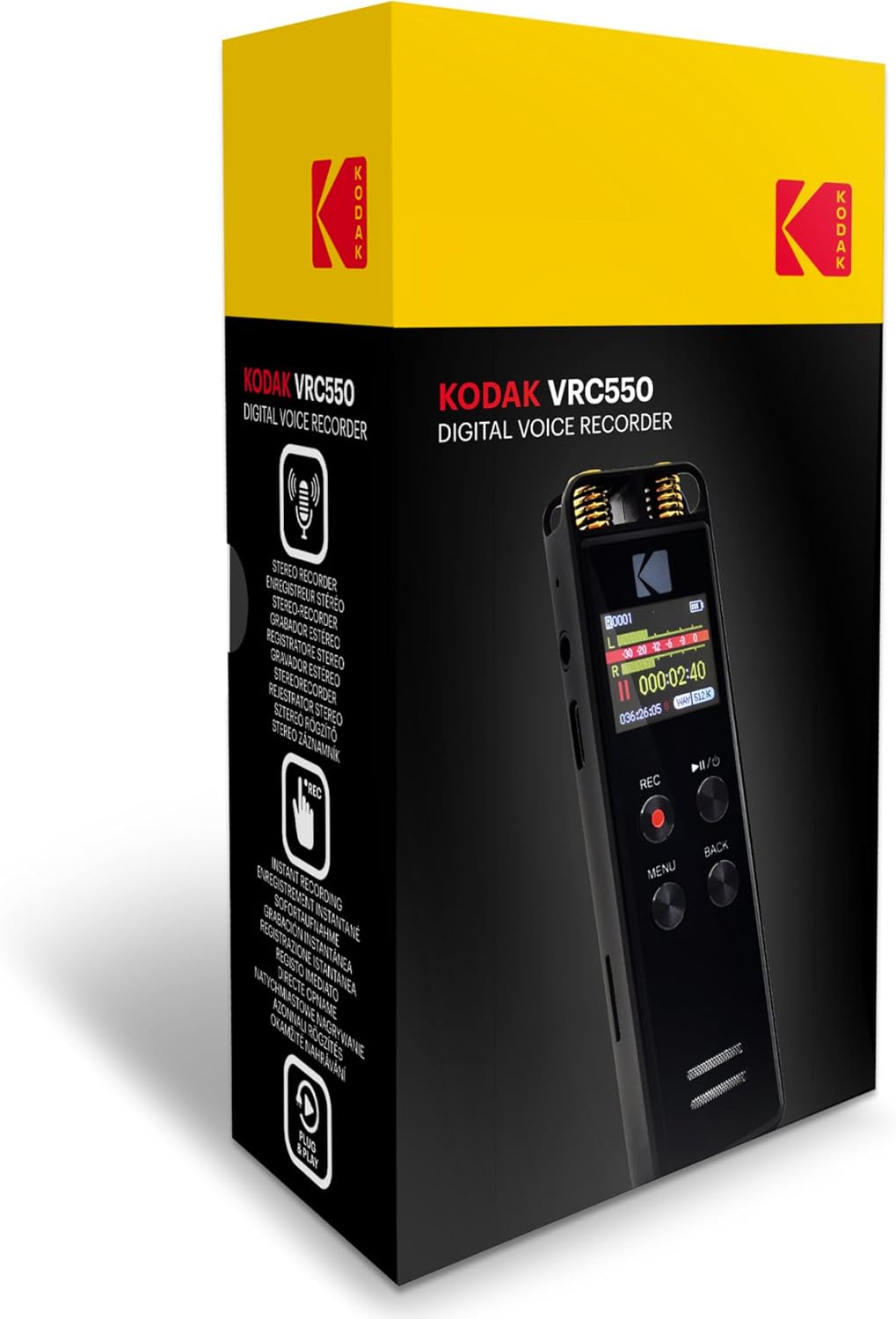 Kodak - Vrc 550 Digital Dictaphone
