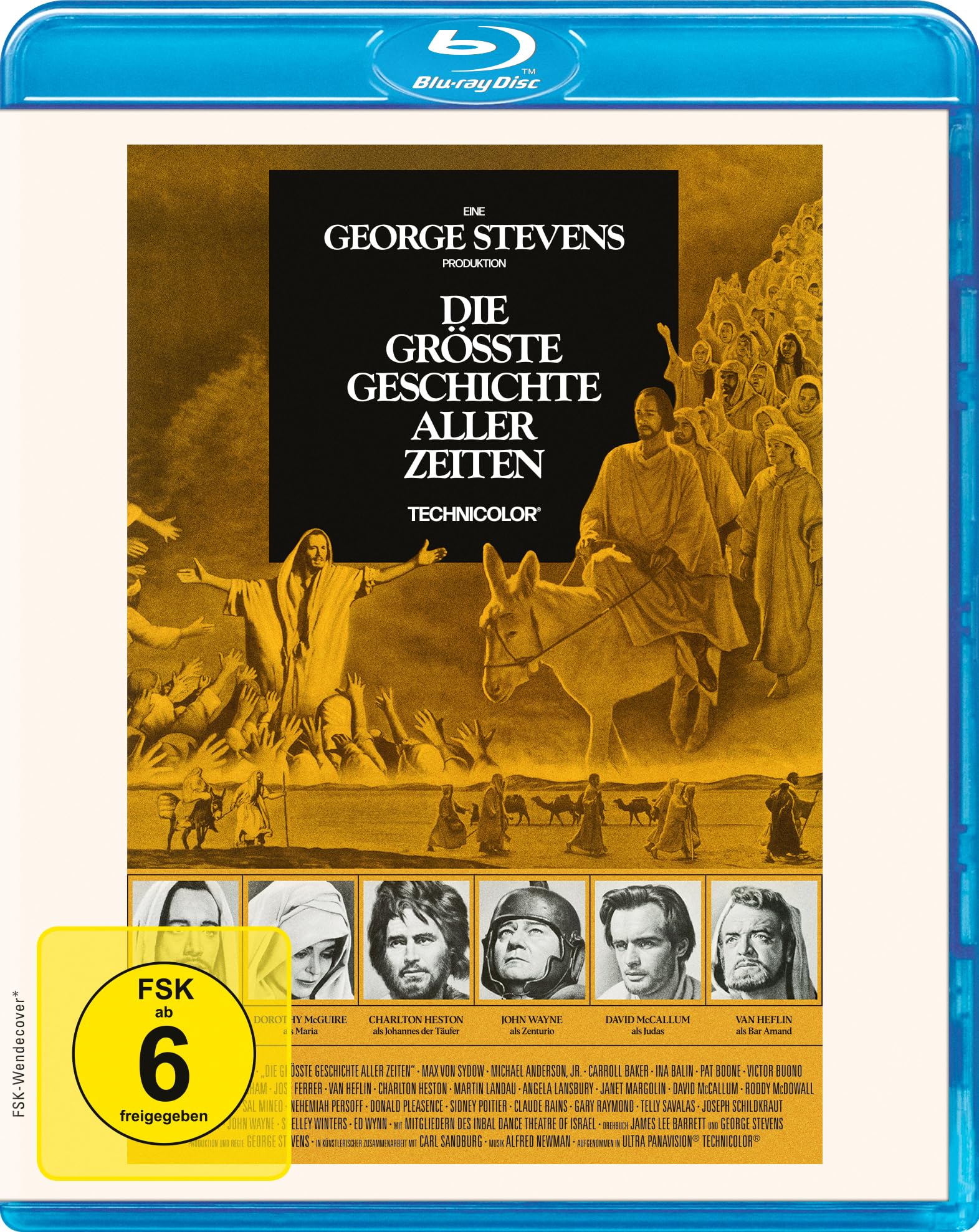 STEVENS, GEORGE / LEAN, DAVID / NEGULESCO, JEAN - DIE GROBTE GESCHICHTE ALLER ZEITEN