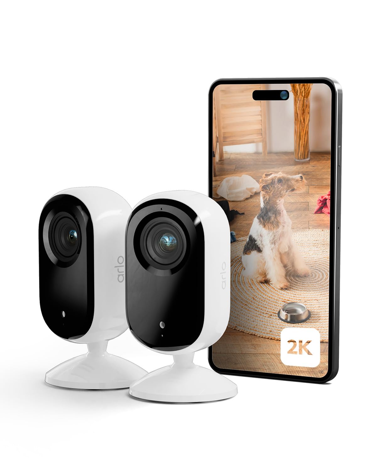 Essential2 2k Indoor Camera 2-Pack