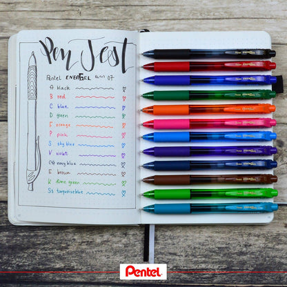 Pentel EnerGel X 12pc Wallet