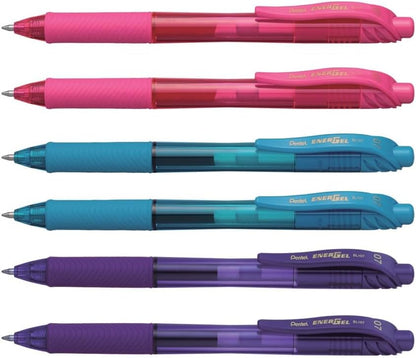 Pentel EnerGel X 6pc Marking Set