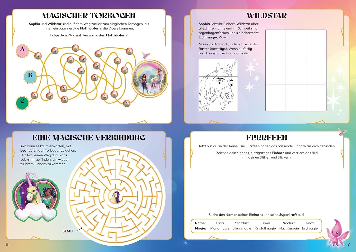 Unicorn Academy – Stickerbuch (Unicorn Academy – Activity, Band 2