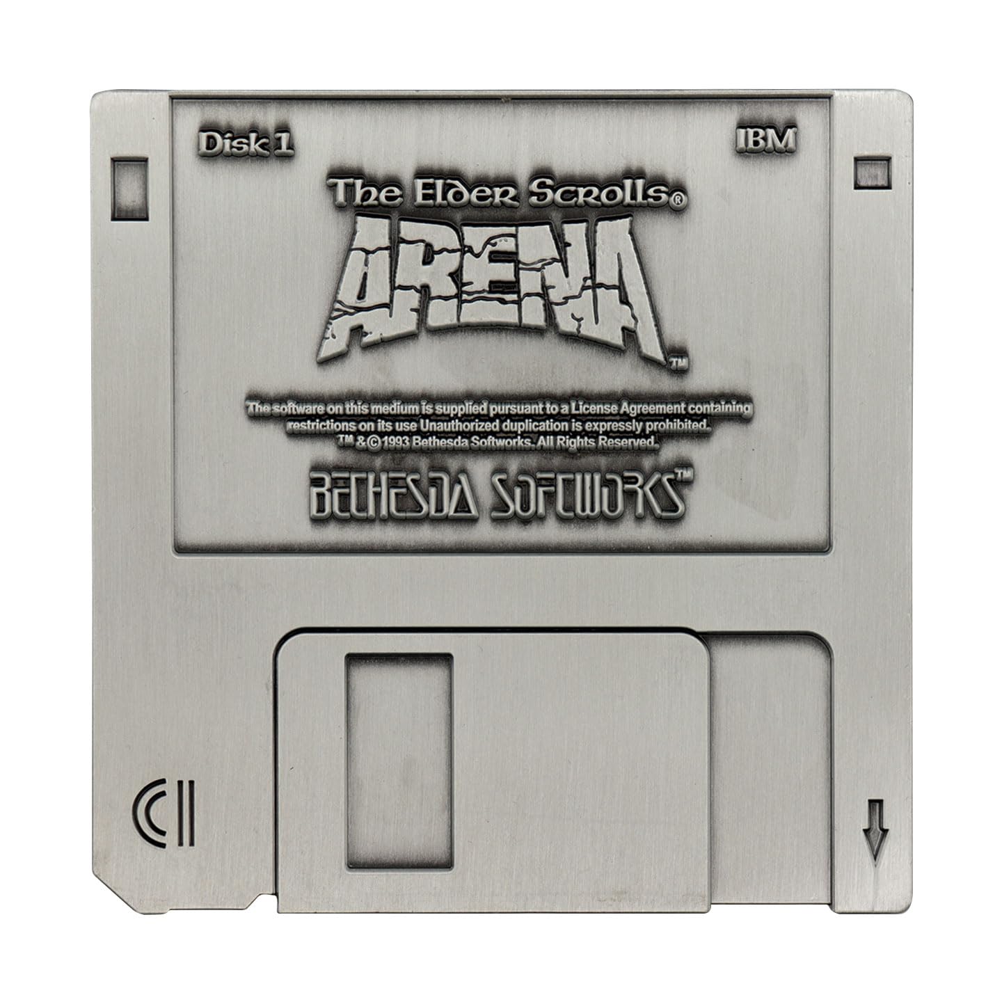 FaNaTtik The Elder Scrolls Arena Floppy Disk Limited Edition Replica