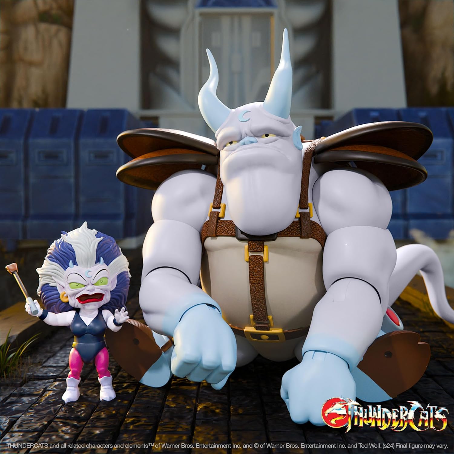 Super7 ULTIMATES! Thundercats Luna and Amok - 7" Thundercats Action Figures with Accessories Classic Cartoon Collectibles and Retro Toys