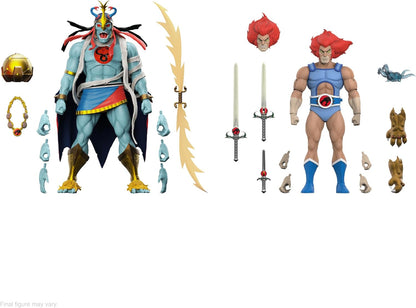 Super7 ULTIMATES! Thundercats Mumm-Ra (LED Eyes) - 7" Thundercats Action Figure with Accessories Classic Cartoon Collectibles and Retro Toys