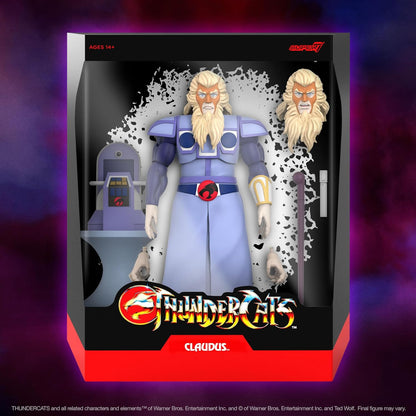 Super7 ULTIMATES! Thundercats Claudus - 7" Thundercats Action Figure with Accessories Classic Cartoon Collectibles and Retro Toys