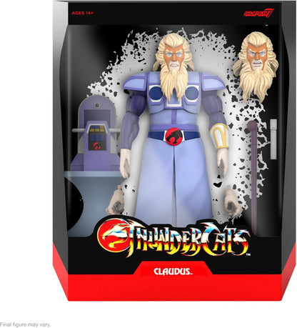 Super7 ULTIMATES! Thundercats Claudus - 7" Thundercats Action Figure with Accessories Classic Cartoon Collectibles and Retro Toys
