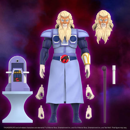 Super7 ULTIMATES! Thundercats Claudus - 7" Thundercats Action Figure with Accessories Classic Cartoon Collectibles and Retro Toys