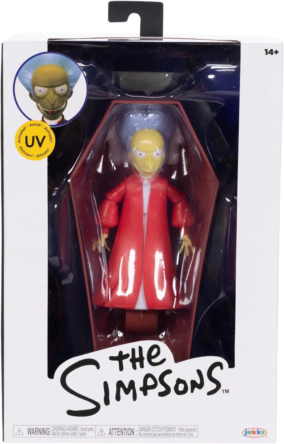 Disney The Simpsons 5" Premium Count Burns Collector's Action Figure