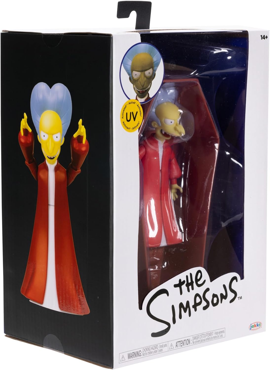 Disney The Simpsons 5" Premium Count Burns Collector's Action Figure