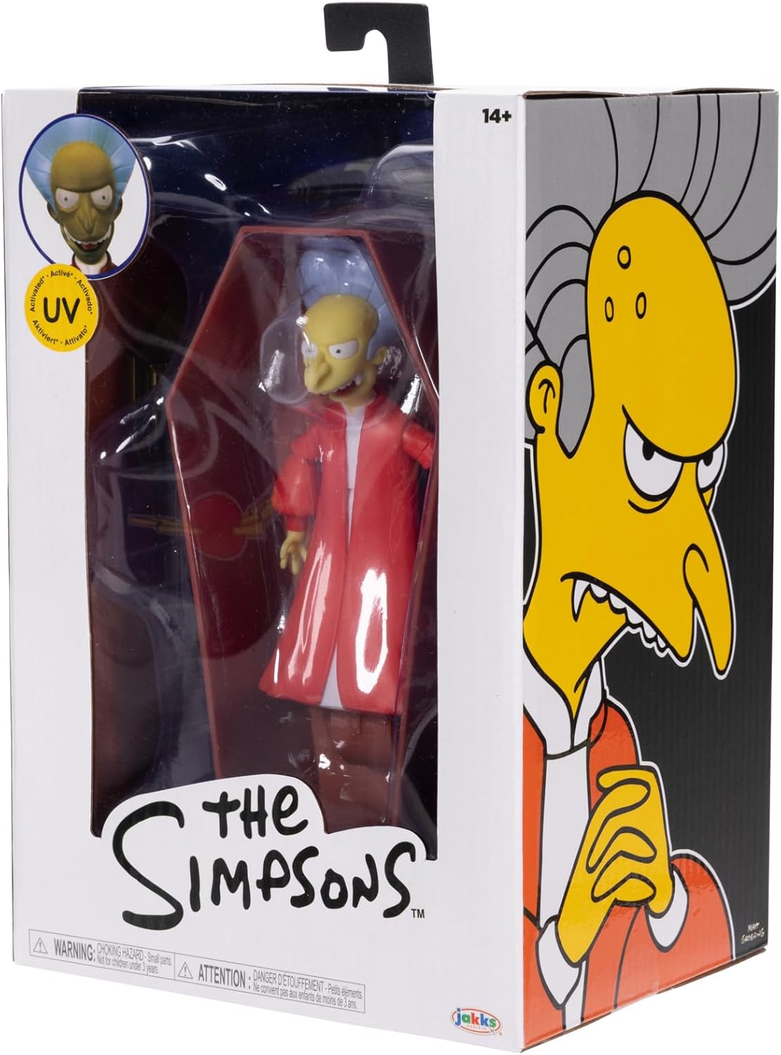 Disney The Simpsons 5" Premium Count Burns Collector's Action Figure