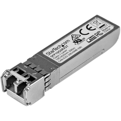 StarTech.com 10 Gigabit Fiber SFP+ Transceiver Module - Cisco SFP-10G-SR-X - MM LC with DDM - 300 m (984 ft)