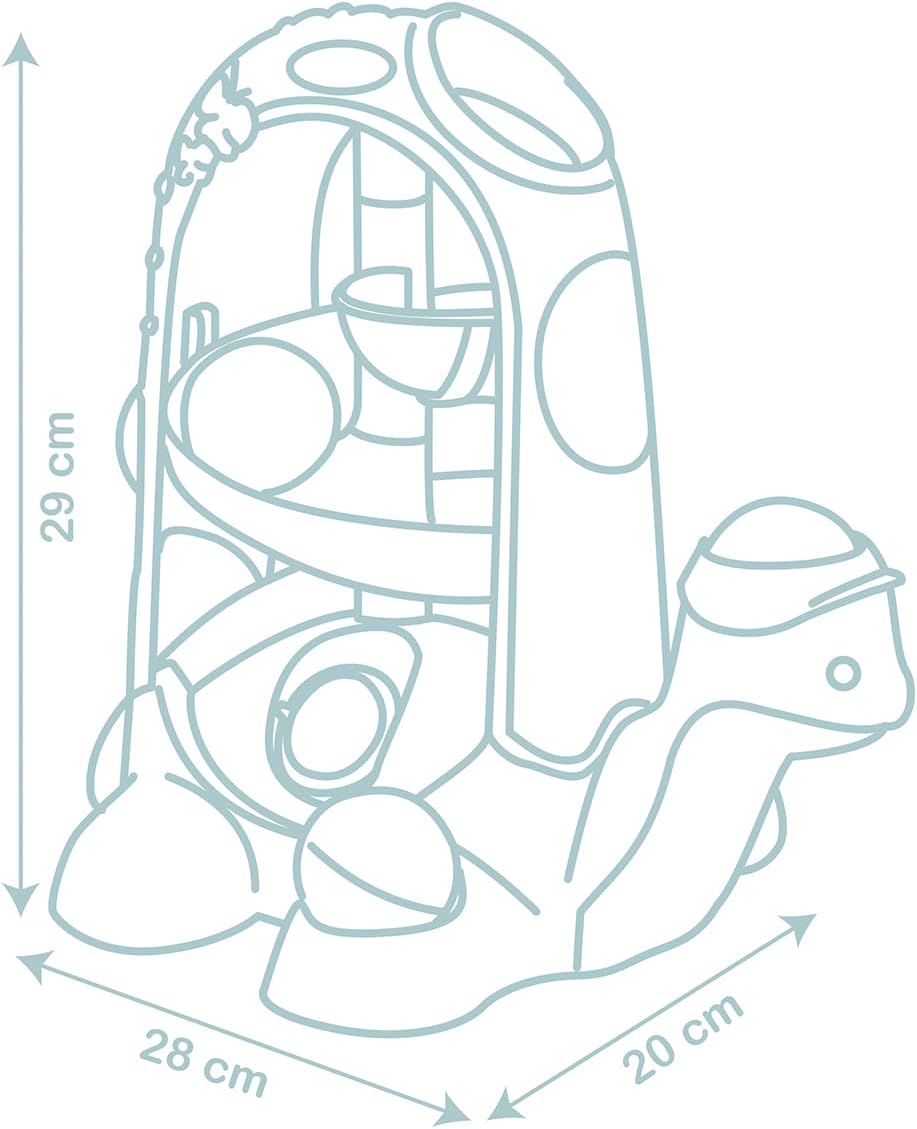 Smoby - Ls Balls Turtle (7600140310)