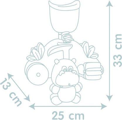 Smoby - Little Smoby Badspeelgoed Nijlpaard 4dlg.