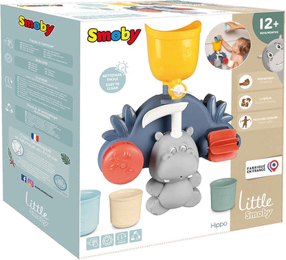 Smoby - Little Smoby Badspeelgoed Nijlpaard 4dlg.