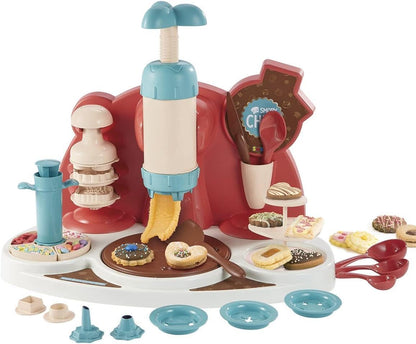 Smoby Chef - Easy Biscuits Factory - Fabrique à Gâteaux + Livre de Recettes - Atelier de Cuisine Enfant - Nombreux Accessoires - A Partir de 5 Ans - Fabrication Française