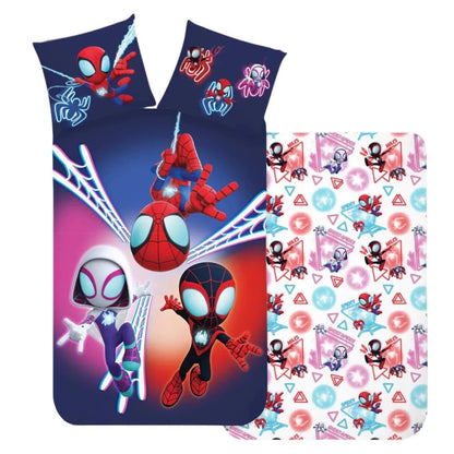Bed Linen - Adult Size 140 X 200 Cm  - Spidey (1001012)