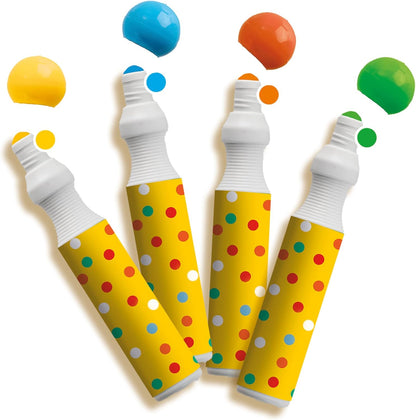 SES Creative 14600 Dot Markers-4 Kleuren XXL