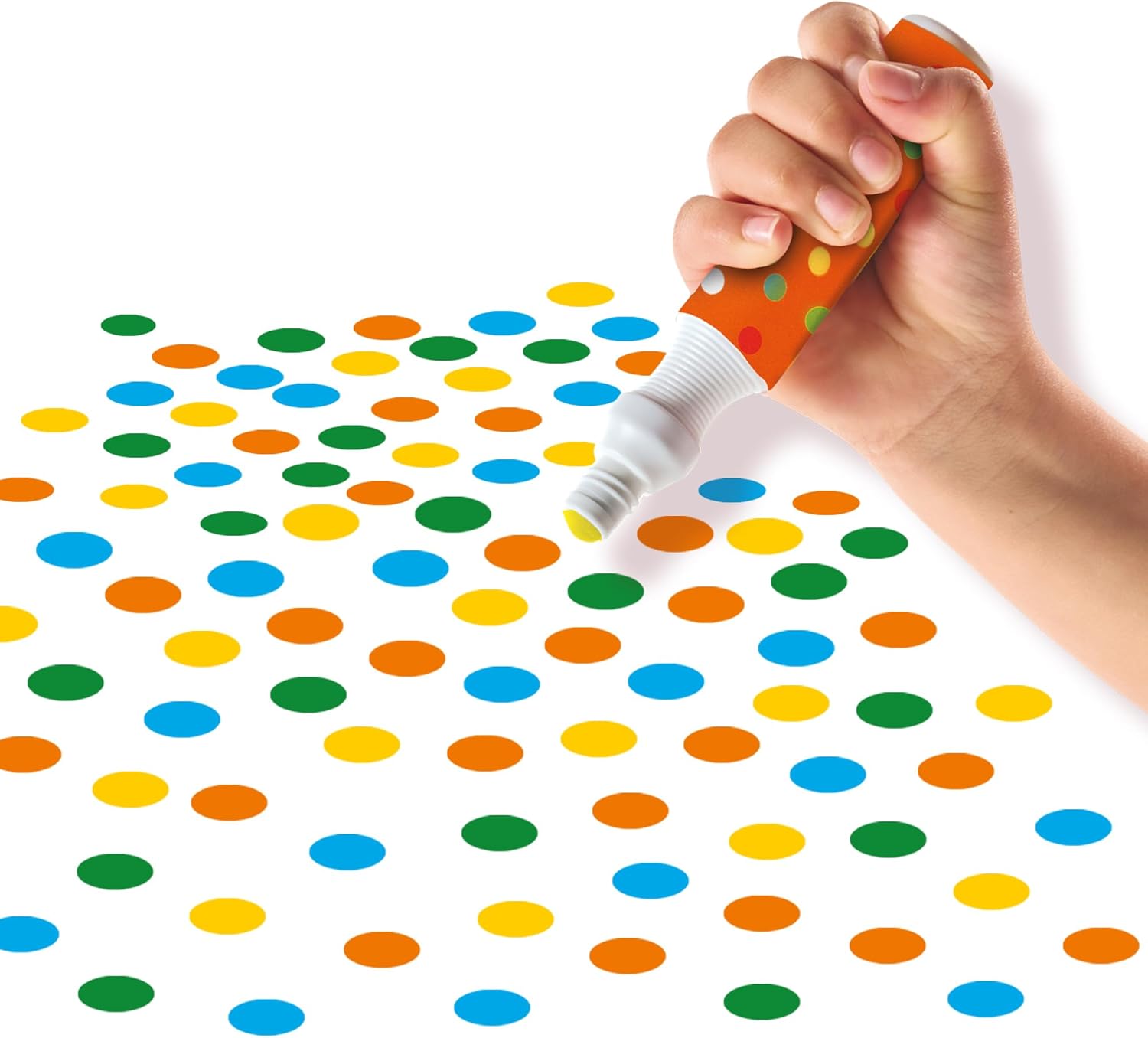 SES Creative 14600 Dot Markers-4 Kleuren XXL