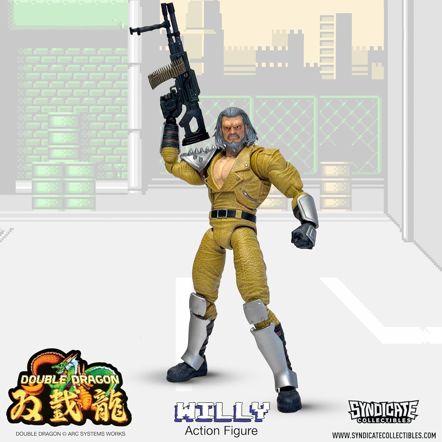 Double Dragon Willy 7-Inch Deluxe Action Figure