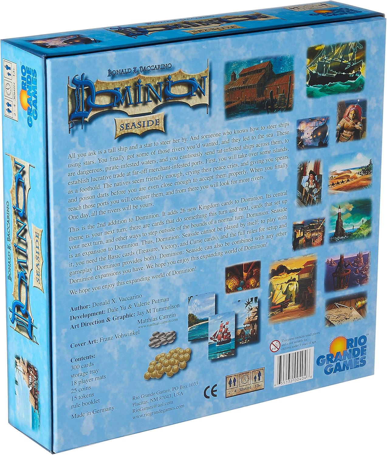 Rio Grande Games - Juego de Tablero (versión en inglés