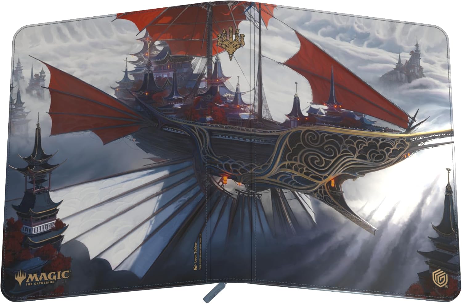 Ultimate Guard Zipfolio 360 Xenoskin Magic: The Gathering "Tarkir: Dragonstorm" - Mystic Monastery