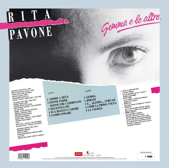 Vinile Rita Pavone - Gemma E Le Altre